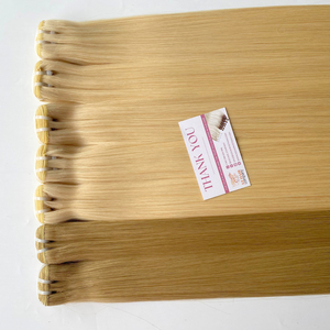 Paquete Rubio Color personalizado Natural vietnamita Recto Longitud completa 8 '' - 34'' Mano suave Lista de precios al por mayor - Product Image 6