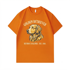 T-shirts graphiques personnalisés de haute qualité 100% coton pour chiens - Product Image 1