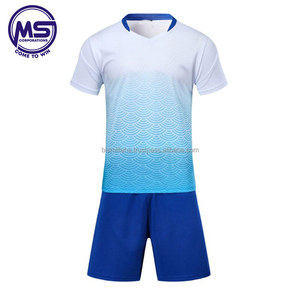 Maillots de football personnalisés en gros, différentes couleurs, avec votre propre logo, ensembles uniformes de football pour hommes, 100% polyester, séchage rapide - Product Image 5