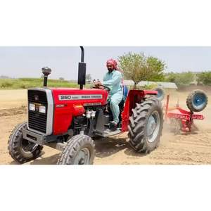Tractor Massey Ferguson de bajo consumo de combustible MF 260 2WD 60 HP diseñado para un trabajo de toma de fuerza eficiente en campos rurales para exportar a África C - Product Image 1