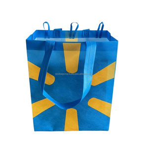 Venta al por mayor ligero ecológico personalizado impreso PP no tejido bolsas de compras reutilizable con asas fuertes - Product Image 5