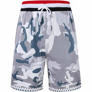 Pantalones Cortos Deportivos Sublimados para Hombre, Cintura Elástica Transpirable, Diseño Nuevo con Bordado a Máquina, Servicio OEM, Alta Calidad - Product Image 1