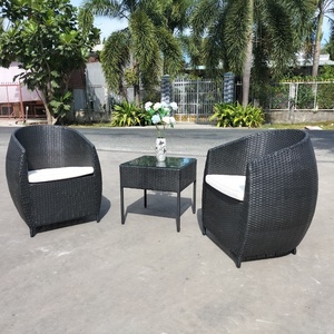 Conjunto de sofá de mimbre, conjunto sencillo y rectangular - Product Image 1