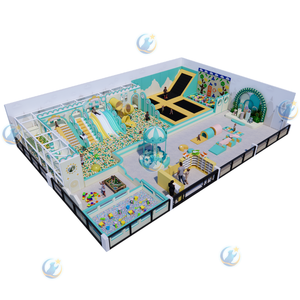 Aire de jeux intérieure en aluminium et métal pour enfants, thème Forêt tropicale, pour centres commerciaux et cafés pour enfants, vente en gros OEM ODM - Product Image 6