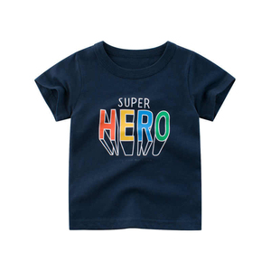 T-shirt en coton pour enfants, marque privée, tissu jersey durable, design personnalisé, OEM, approvisionnement en gros pour les grossistes en vêtements pour enfants - Product Image 3