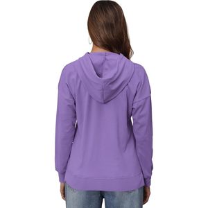 Sweat-shirts chauds pour femmes, style ample et décontracté, doublure en molleton brossé, bords côtelés et structure moderne et polyvalente. - Product Image 2