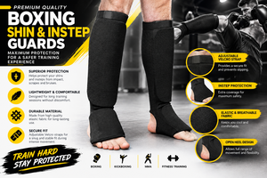 Manchons de compression élastiques en spandex noir avec affichage numérique pour l'entraînement aux arts martiaux - Product Image 6
