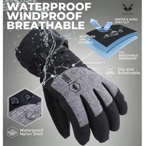 Nouveauté, gants de ski de qualité supérieure, personnalisés, taille, couleur et style sur mesure, protection des mains, antidérapants, chauffants, imperméables, respirants - Product Image 4