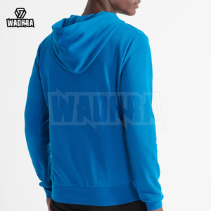 เสื้อฮู้ดผู้ชายผ้าฝ้ายผสมระบายอากาศได้ดี สวมใส่สบาย สำหรับผู้ใหญ่ ออกแบบได้ตามต้องการ ผลิตจากโพลีเอสเตอร์ - Product Image 2