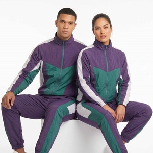 Ensemble de survêtement de sport personnalisé pour l'entraînement, jogging et sweat-shirt, ensemble de pantalons de jogging, ensemble de survêtement de course en tissu coupe-vent unisexe - Product Image 4