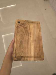 Planche à découper carrée en bois d'acacia et de manguier massif, écologique, de haute qualité, personnalisée, pour la cuisine - Product Image 5