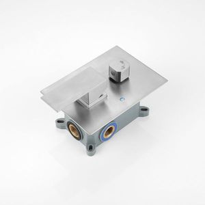 Sistemi Doccia Contemporanei da 10 Pollici con Miscelatore a Doppia Maniglia a Parete, Set Completo di Doccia a Pioggia di Lusso - Product Image 3