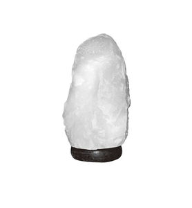 Lampe de sel de l'Himalaya pur en gros, couleur blanche éclatante, forme naturelle, 2-3 kg, lampe en cristal de sel de guérison - Product Image 2