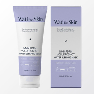 มาส์กหน้าเกาหลี K-Beauty Whatiforskin NMN PDRN Volume Pro Shot Water Sleeping Mask ผลิตในเกาหลี - Product Image 3