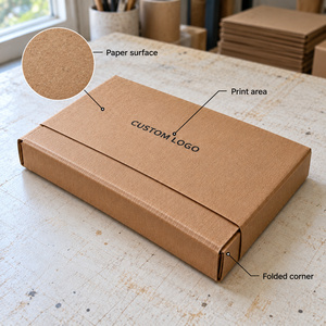 Embalaje de Cartón Corrugado Personalizado para Libros y Documentos con Logotipo - Product Image 6