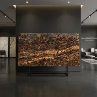 Dalles de granit naturel Super Marquino Gold pour comptoirs de cuisine, revêtements de sol, revêtements muraux et projets d'intérieur de luxe