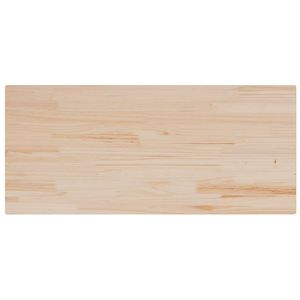 Mesa de Comedor de Madera Maciza de Pino Natural, Resistente, de 35.4 x 15.7 Pulgadas - Product Image 2