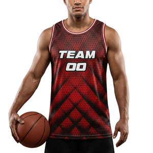 Uniformes de Baloncesto Personalizados por Sublimación, Uniformes de Baloncesto de Malla Transpirable de Secado Rápido para Hombres Adultos, Camisetas Reversibles Deportivas - Product Image 4