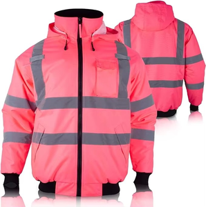 2026 Customized Working Safety <b>Jacket</b> for <b>Workers</b> with High Quality Zipper Canvas Fabric Quilted Design Front Logo - Product Image 6