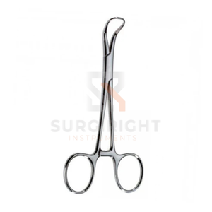 Pinza manual para toallas Backhaus, instrumento quirúrgico de acero inoxidable alemán para draping, CE ISO 13485 Clase I, tamaño personalizado, color rosa rubor - Product Image 1