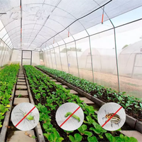 Meilleur vendeur, filet anti-insectes en plastique HDPE pour la protection des fleurs en agriculture, filet anti-pucerons, anti-mouches, anti-insectes pour serre
