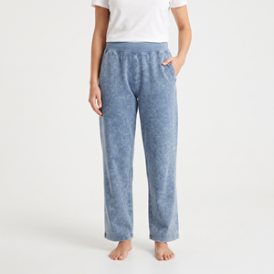 Pantalon de survêtement ample et décontracté pour femme, coupe oversize, effet délavé, style streetwear - Product Image 1