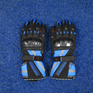 Gants de moto imperméables et réfléchissants haute visibilité Lazib Sports, fabrication directe, personnalisation de la marque, gants de conduite pour motards - Product Image 1