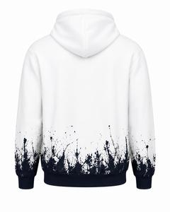 Men's Autumn Sublimation Hooded Fleece Hoodies 100% Cotton Breathable Quick Dry Eco-Friendly <b>Raglan</b> Sleeve Pocket Casual Regular - Product Image 6