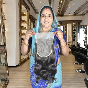 Nouveau produit, cheveux humains indiens, closure brute, bodywave, invisible, cuticules alignées, dentelle personnalisée, naturel, pour la vente en gros par l'exportation - Product Image 2