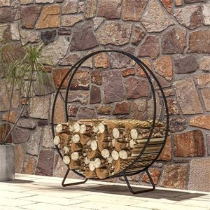 Heavy Duty Firewood Rack Storage Holder for Wood - Product Image 1