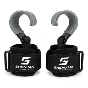 Custom Logo Unisex Neoprene Heavy-Duty Non-Slip Waterproof Adjustable Breathable Palm Guard Wrist Support Straps Gym Training - Product Image 1