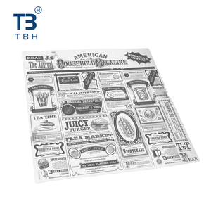 Papier d'emballage pour sandwichs et burgers, enduit anti-graisse, 30x30cm, avec logo personnalisé, pour vendeurs TBH Malaisie, les plus vendus, pour les propriétaires de stands alimentaires, les fêtes et les événements - Product Image 4