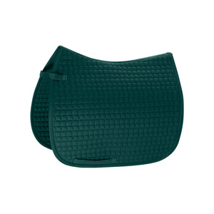 แผ่นรองอานม้าแบบอังกฤษ ผ้าคอตตอนดริลล์ ด้านในบุด้วยโพลีฟิลล์ ผลิตภัณฑ์สำหรับขี่ม้า แผ่นรองอานสำหรับแข่งม้า - Product Image 2