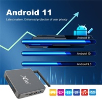 Dispositivo de TV inteligente X96X6 RK3566, decodificador con Android 11, WIFI Dual, reproductor multimedia