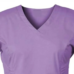 Premium Women's Stretch Scrubs <b>Set</b> Customize Hospital Nurse Uniforms Slim Fit V-Neck Top Jogger Pants <b>Doctor</b> Nursing Workwear - Product Image 3