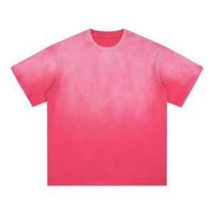 T-shirts personnalisés pour votre propre marque, t-shirt en coton lourd, effet délavé, unisexe, coupe classique, 180 g/m², t-shirt de haute qualité pour hommes - Product Image 1