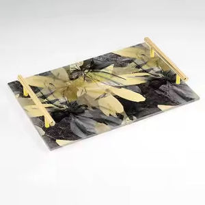 <b>Mirror</b> Polised Stainless Steel Metal Tray Latest Design Food Serving Use Metal Tray - Product Image 5