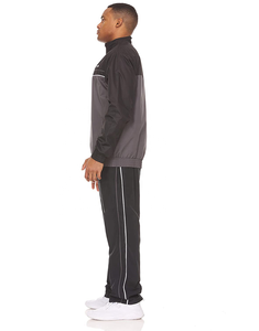 Ensemble veste et pantalon de survêtement pour hommes, survêtement de sport 2 pièces, complet avec fermeture éclair - Product Image 4