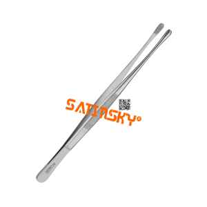 Forceps de bijoutier Fig. 3 instruments de microchirurgie délicats de 12 cm, en acier inoxydable, manuels, marque Satinsky, haute qualité, certifiés CE - Product Image 6