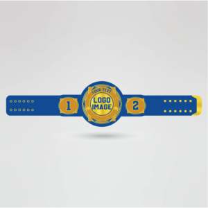 Ceinture de championnat de lutte personnalisée avec quatre plaques latérales en laiton et zinc de 2 mm/4 mm d'épaisseur, équipement sportif personnalisé - Product Image 1