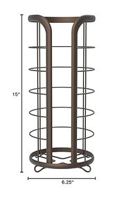 Porte-papier toilette sur pied pour 3 rouleaux, sans perçage - Product Image 6