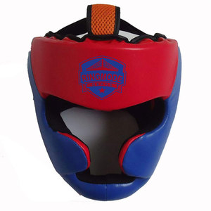 Protège-tête de boxe en cuir de qualité supérieure avec design personnalisé, protection réglable, en stock - Product Image 1