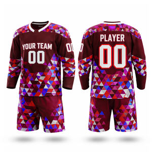Vêtements de sport tendance été, ensembles imprimés par sublimation / Couleurs personnalisées de haute qualité, logo respirant, séchage rapide, 100% unisexe - Product Image 5