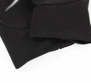 Guantes de Ciclismo de Invierno Unisex con Logotipo Personalizado al por Mayor, de Forro Polar de Poliéster, Cálidos, Antideslizantes, de Dedo Completo, Negros, para Esquí - Product Image 4
