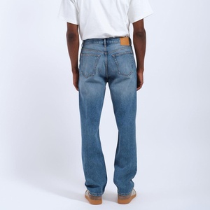 Jeans de Hombre de Pierna Recta, Corte Holgado, Denim de Peso Medio, Casual, Transpirable, Vintage, Lavado a la Piedra, Algodón, Estilo Hip Hop, Invierno - Product Image 4