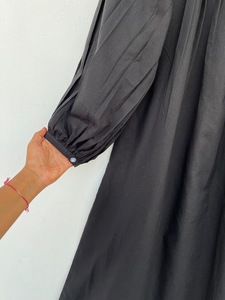 Pur coton femmes filles imprimé Maxi robe indien bloc imprimer à la mode décontracté été soirée robe de soirée bouton longue coupe tissé - Product Image 3
