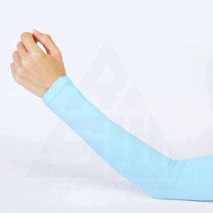 Manches de sport anti-UV en gros, haute qualité, légères, respirantes, compressives, en Spandex/Polyester, unisexe, grandes tailles - Product Image 2