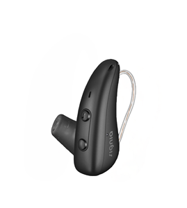 Dernier modèle d'aides auditives Signia Orion Charge & Go 100 RIC, aides auditives rechargeables à 16 canaux avec connectivité Bluetooth - Product Image 1
