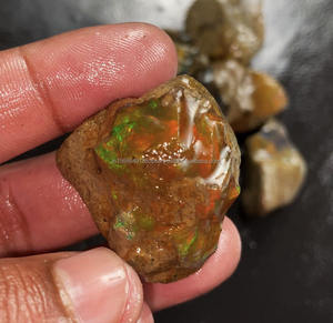 โอปอลเอธิโอเปียคุณภาพเยี่ยม 100% ธรรมชาติ แบบน้ำมัน ขนาด 36.04x28.08 และ 43.82x28.59 มม. สำหรับทำเครื่องประดับ DIY - Product Image 5