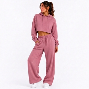 Womens Soft Casual Matching <b>Set</b> Relaxed Long Sleeve Top And Comfortable Pants For All Season Everyday Wear - Product Image 1